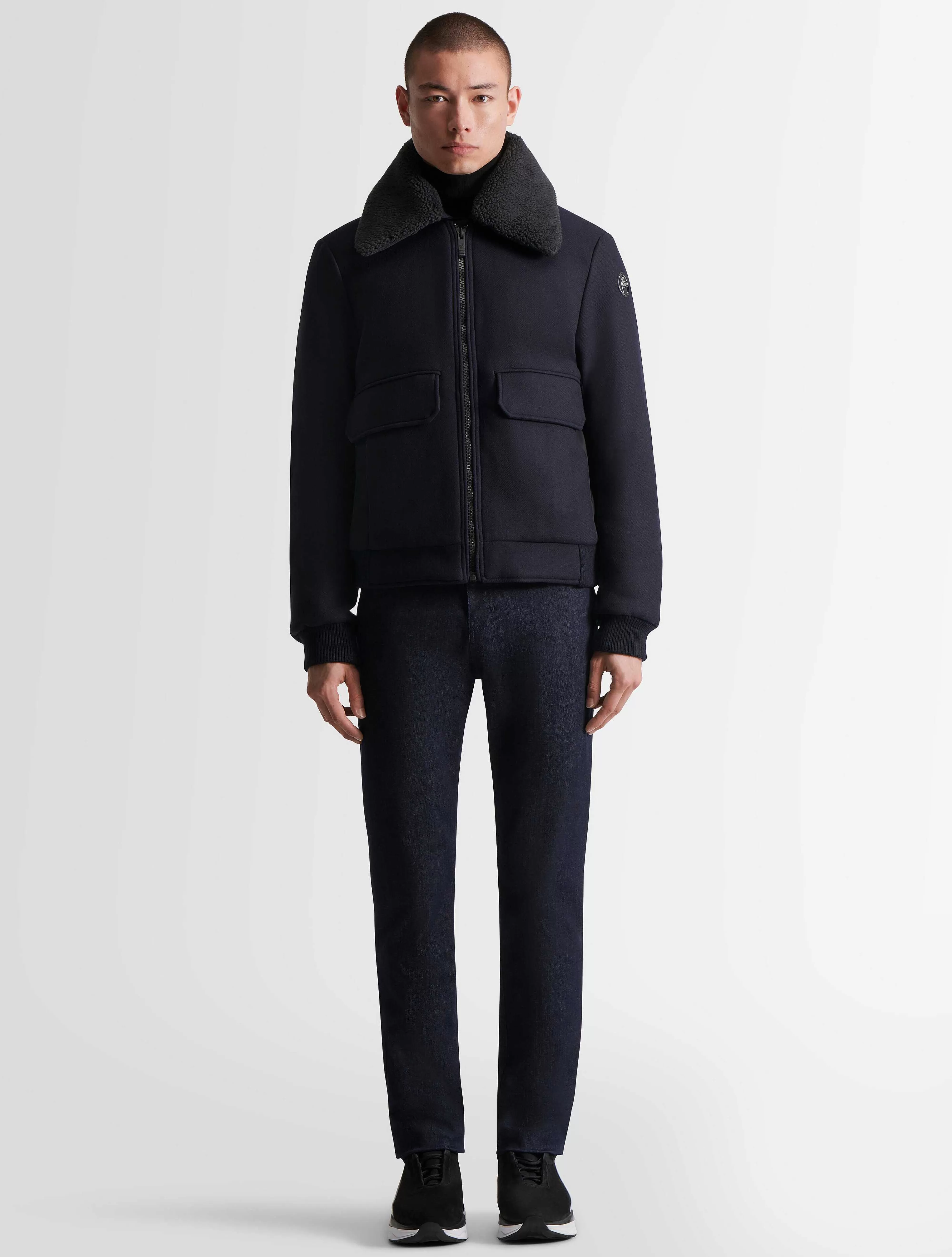 Fusalp Barthelemy Wool Aviator Jacket *Men Jackets & Coats
