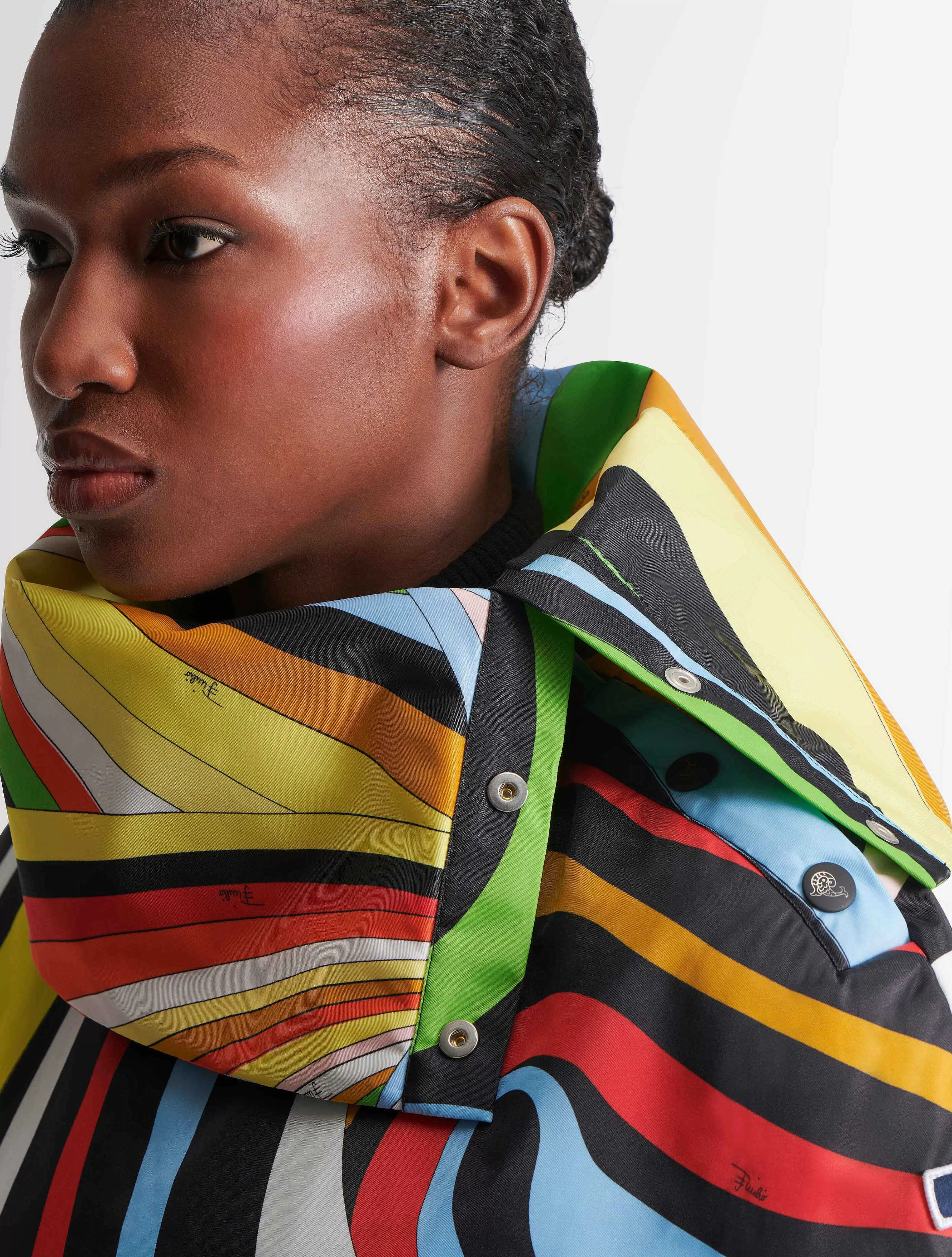 Fusalp Zelie Pucci Poncho *Women Jackets & Coats